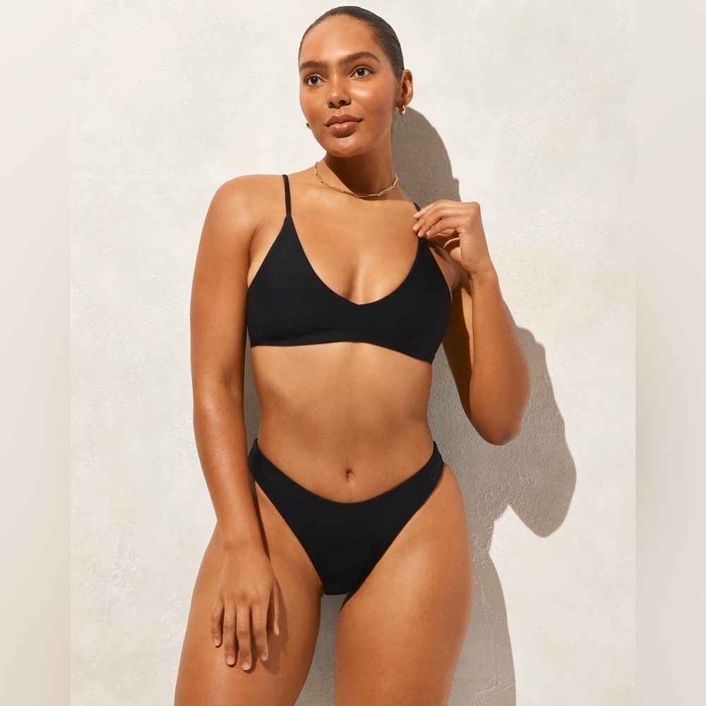 J Crew Sunny bikini bottom in Classic Sculpt CI685